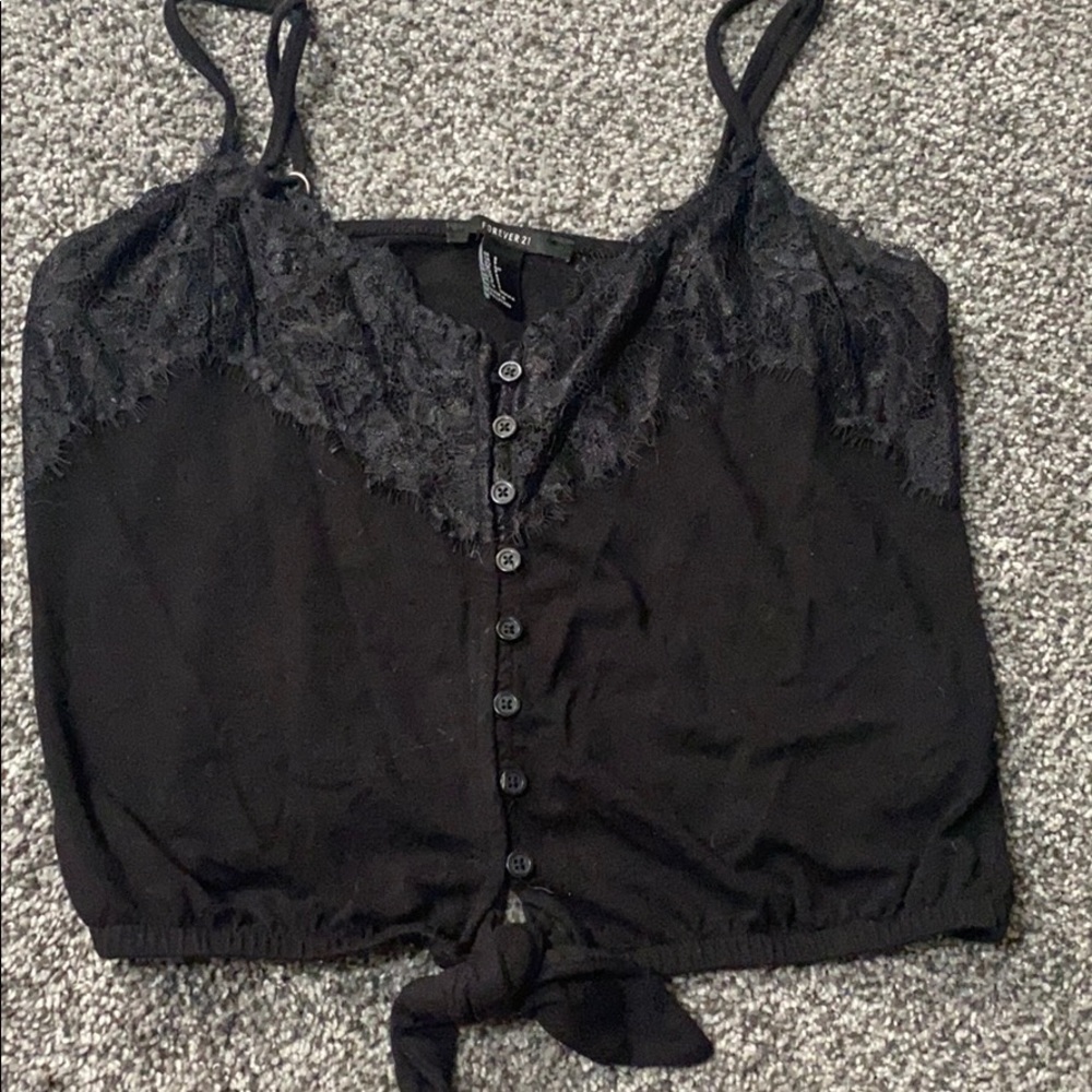 Super Cute black Forever 21 Top